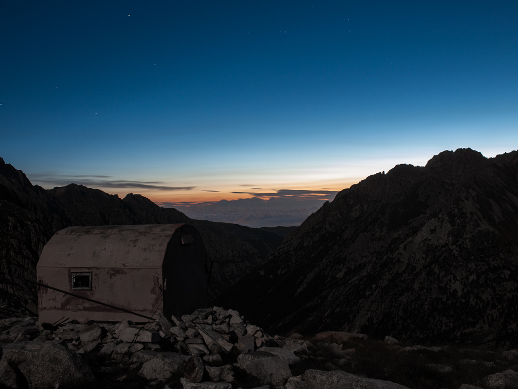 Bivacco Guiglia - Parco delle Alpi Marittime
