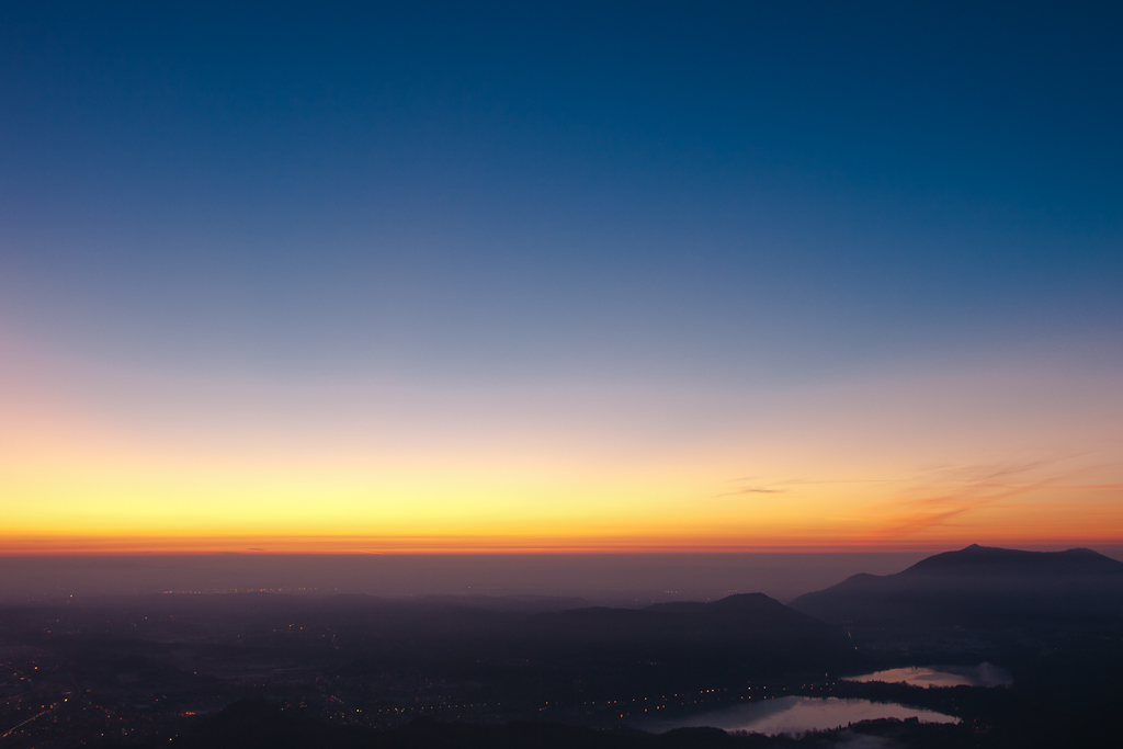 Alba ai laghi (colle d