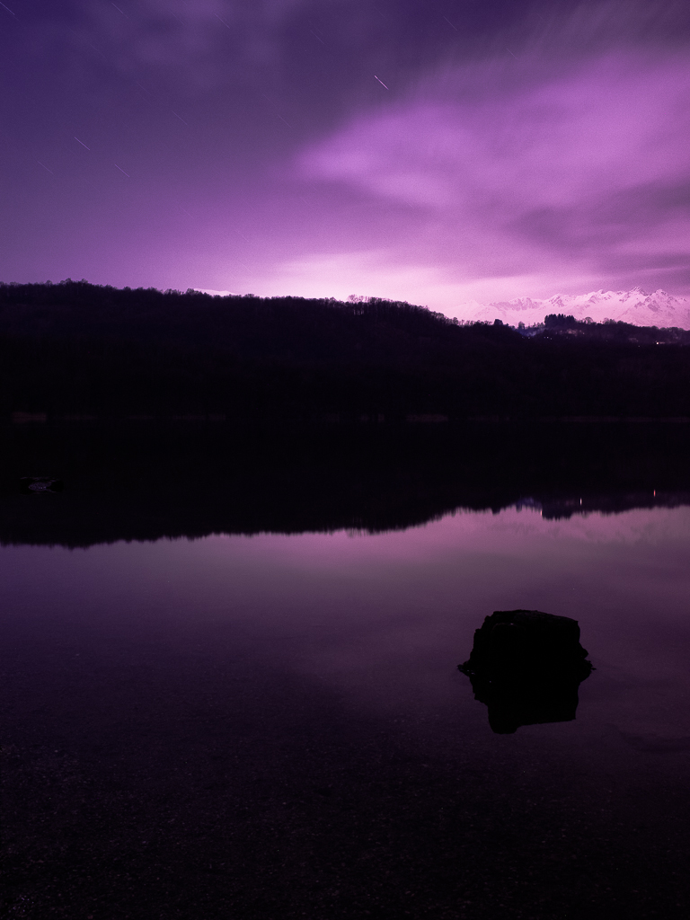 Lago piccolo Bei Mondschein
