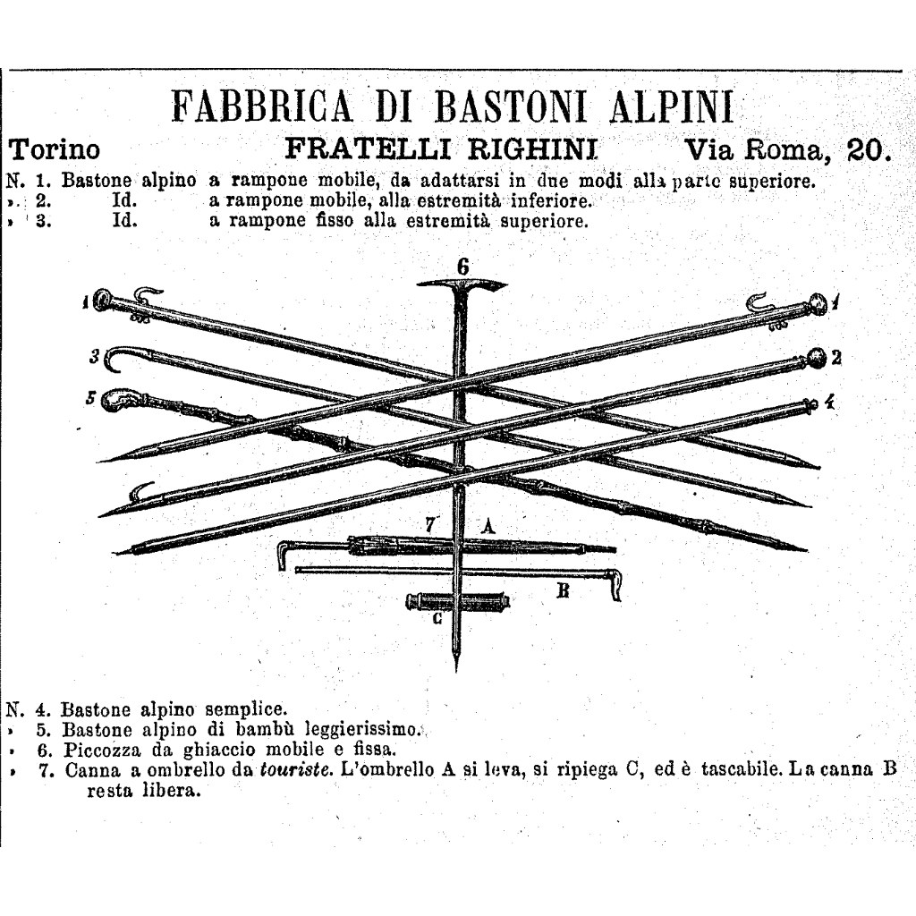 1876: i bastoni di legno
