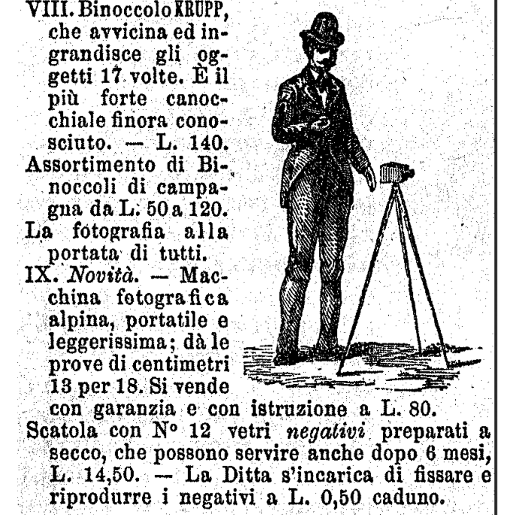 1877: banco ottico 5x7" portatile
