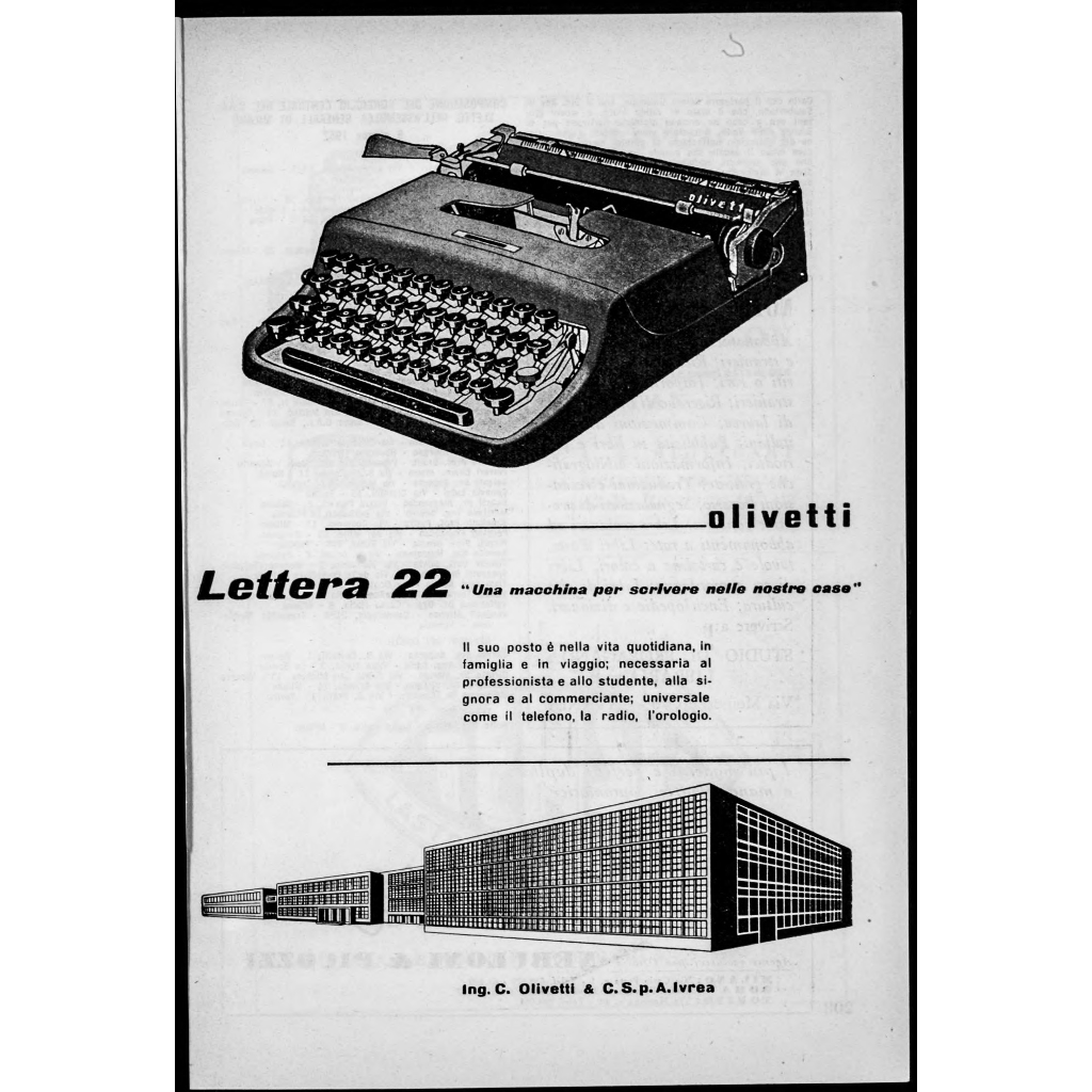1952: Lettera 22
