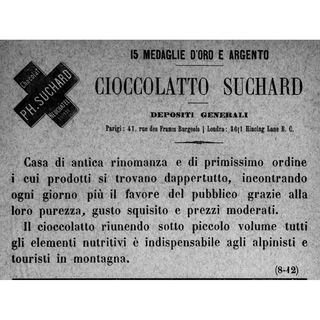 1888: qualità svizzera
