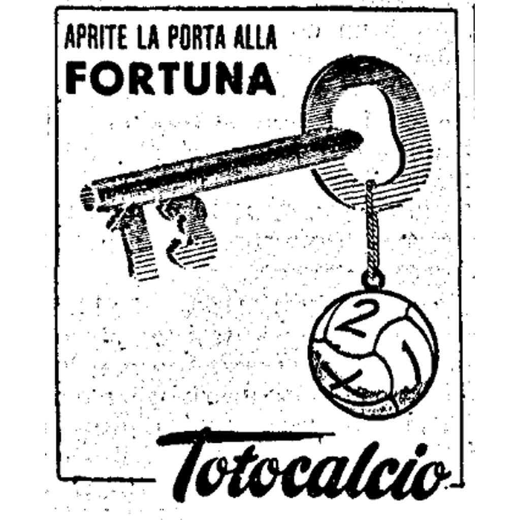 1956: il Totocalcio
