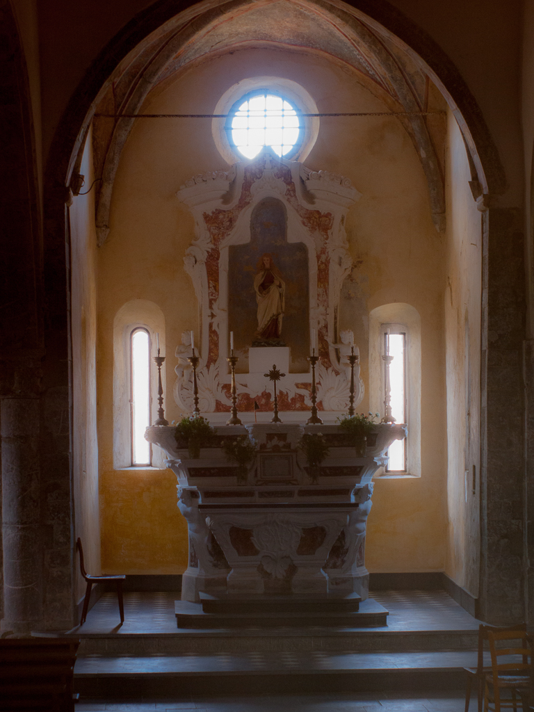 Santuario della Maddalena: abside