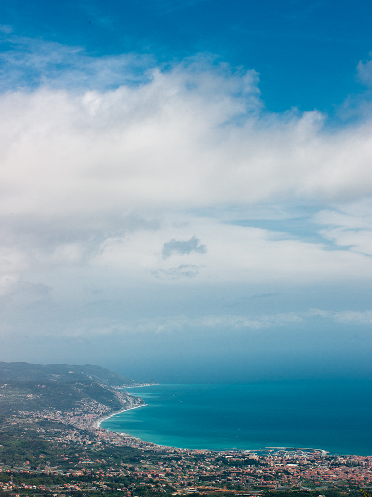 La costa verso punta Crena