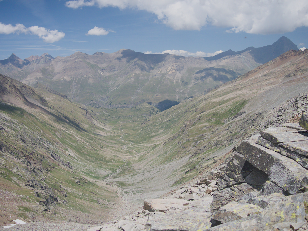 Vallone Bardoney e Tersiva dal colle