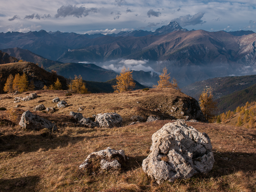 Valle Maira con Monviso
