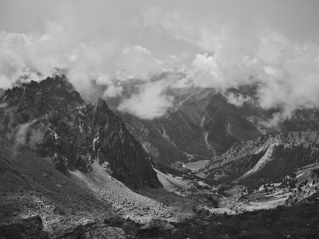 Panorama dal bivacco Bertoglio