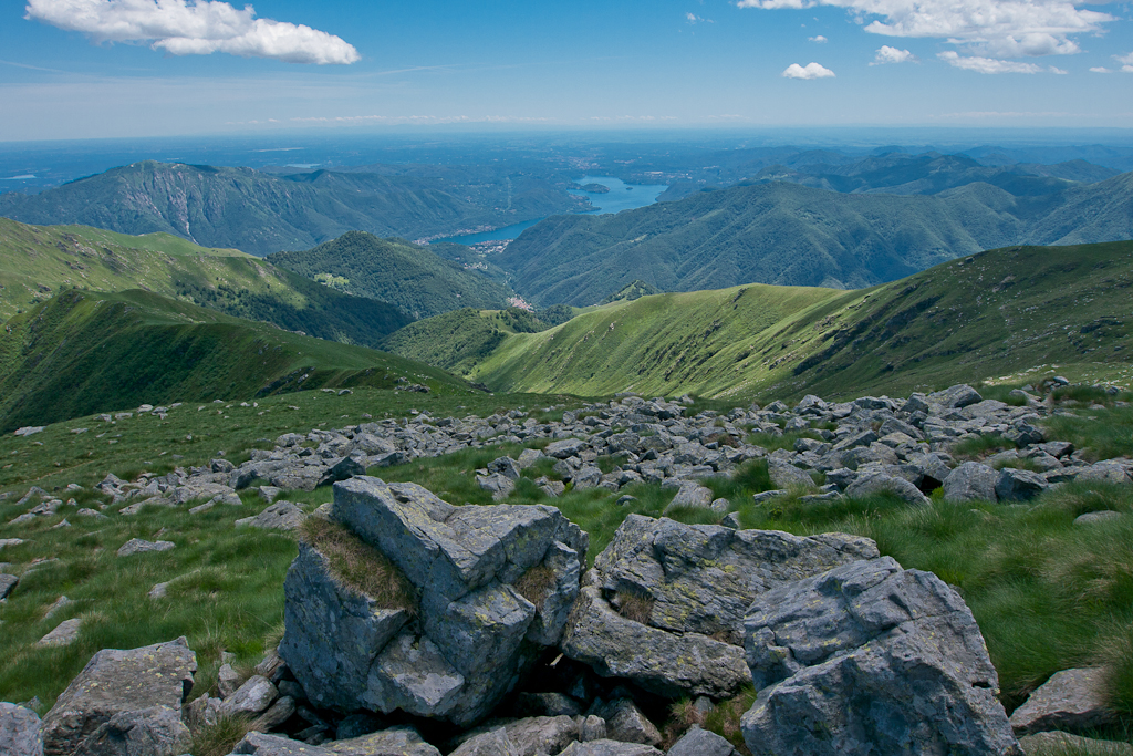 Vista dalla mulattiera Cadorna