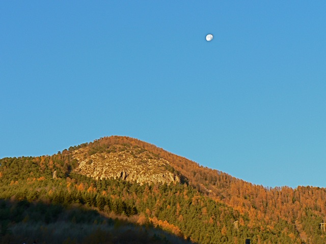 Autunno con luna