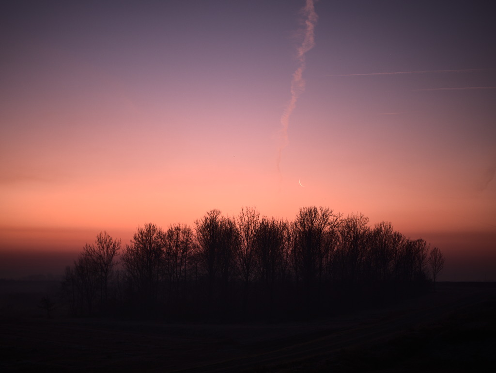 Falce di luna - Pianura Padana
