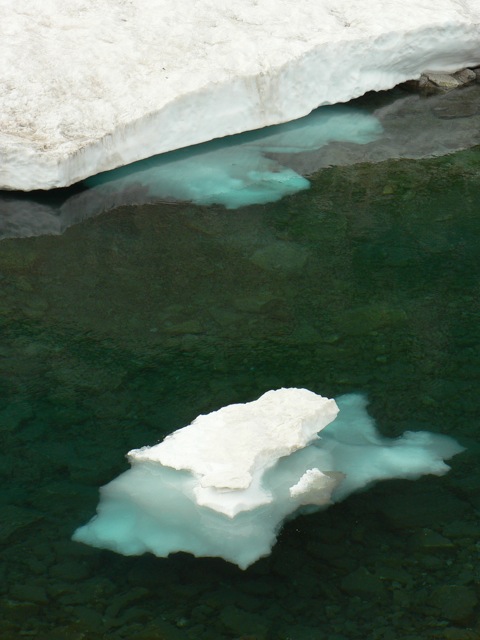 Iceberg al lago sottano di Fremamorta