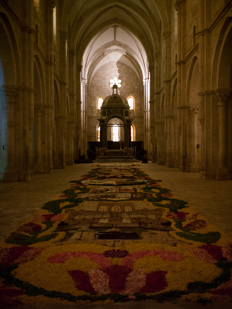 Abbazia di Casamari - Infiorata del Corpus Domini
