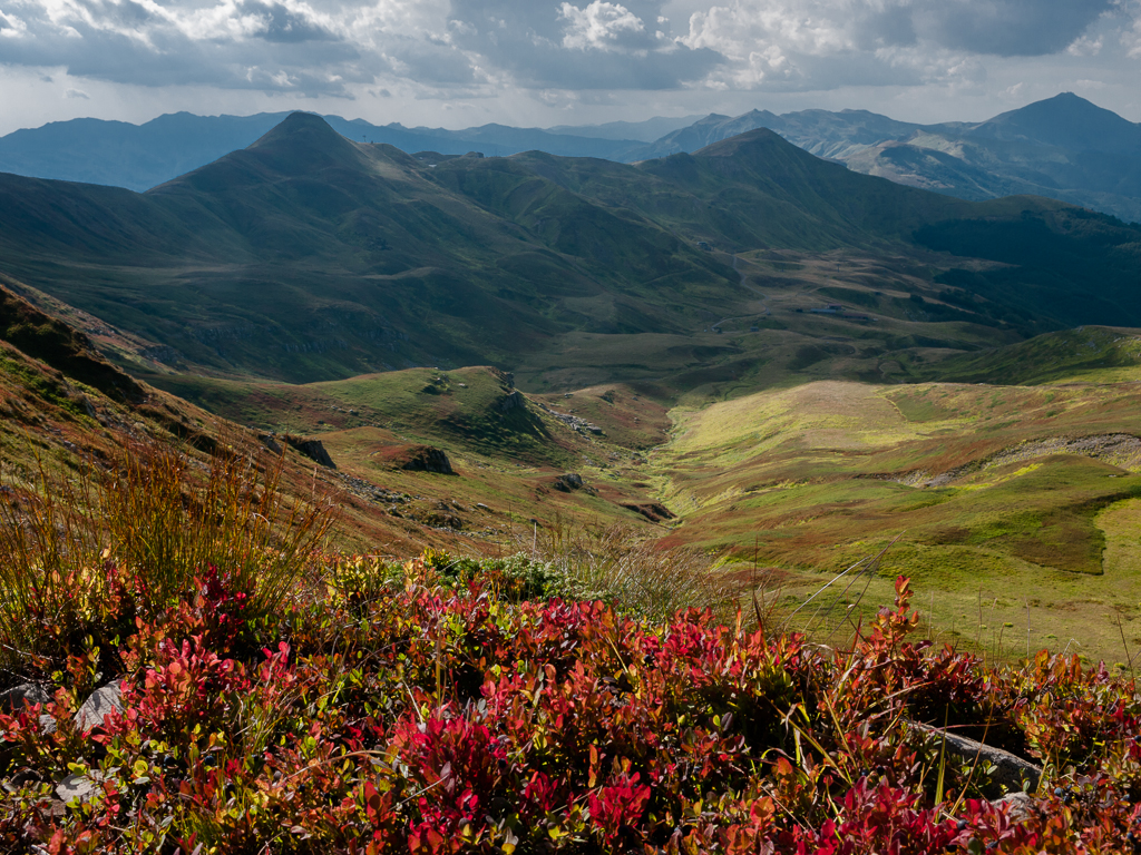 Panorama dal passo dello Strofinatoio
