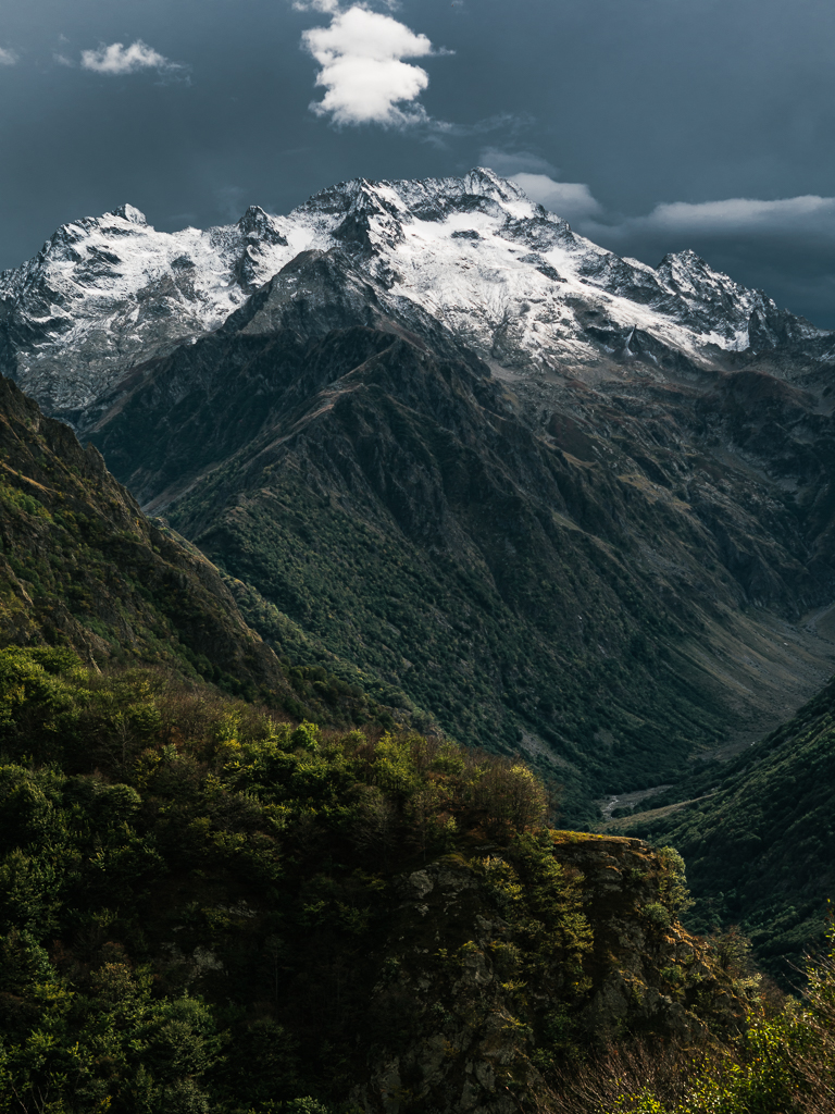 Monte Gelas dal Caire della Truccia