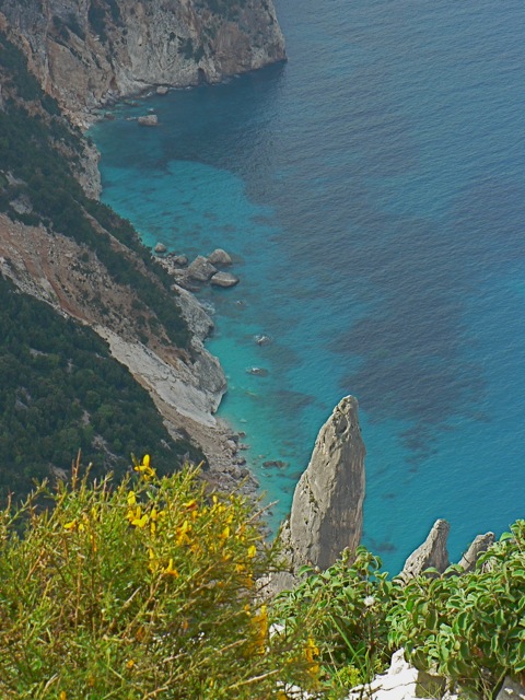 Cala Goloritzè da Punta Salinas