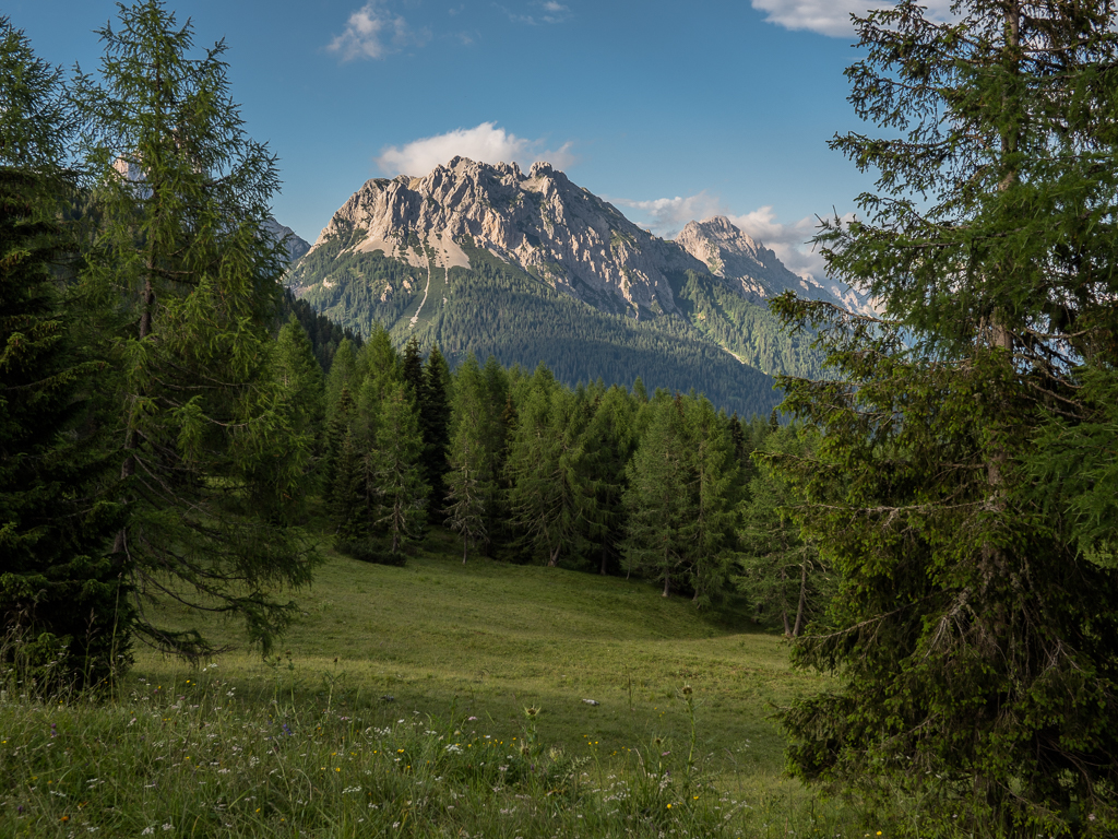 Tramonto dal rifugio