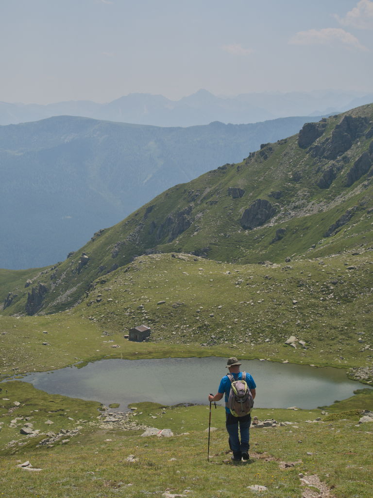Verso il lago di Luca